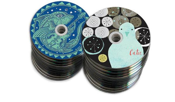 Bulk CDs or DVDs w Printing