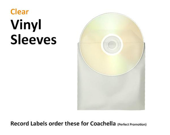 CDs or DVDs in Vinyl Sleeves